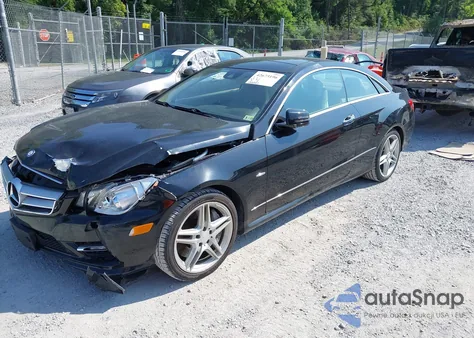 2012 Mercedes-Benz E 550 from USA, damaged, VIN WDDKJ7DB5CF150395